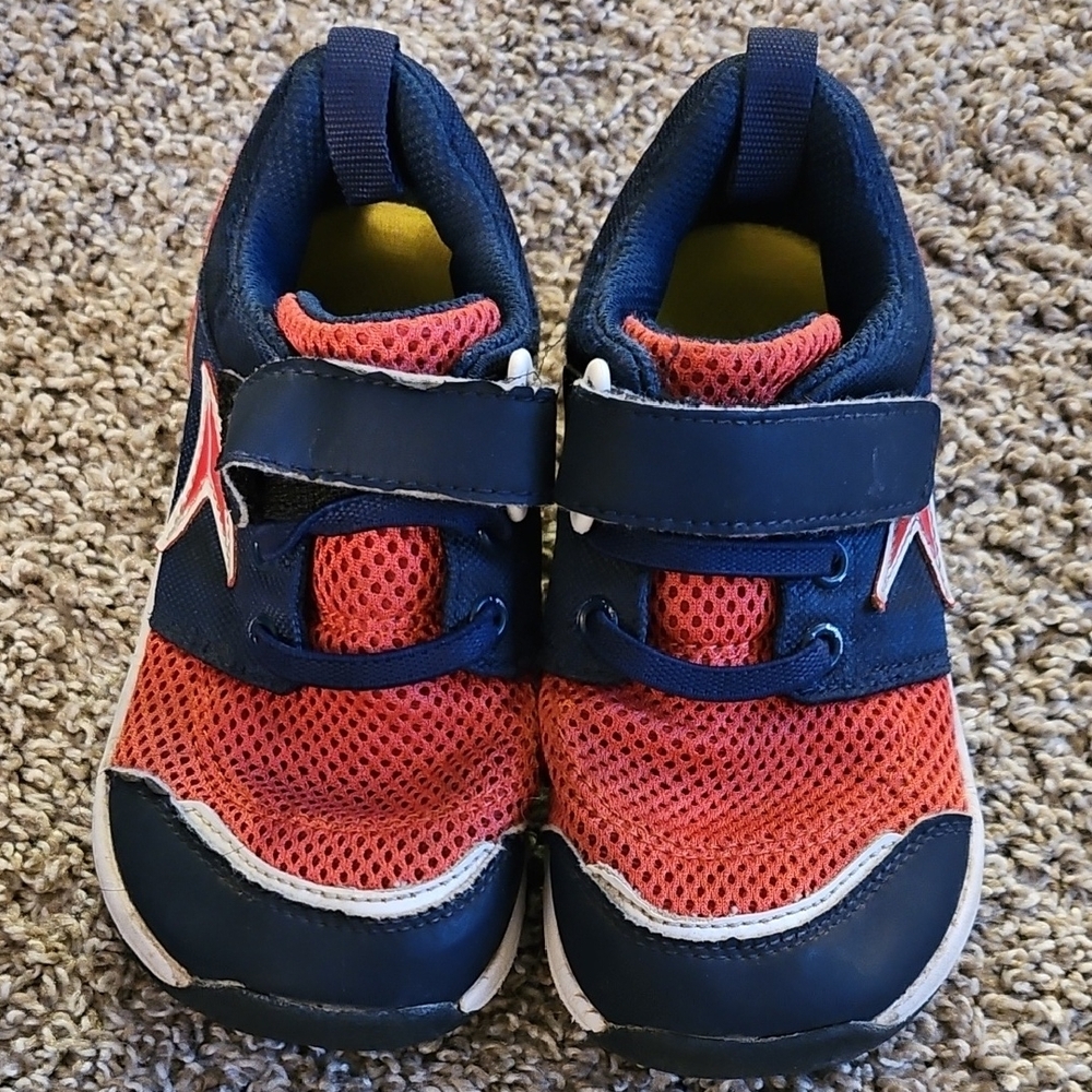 Kids Red and Blue Athletic Shoes